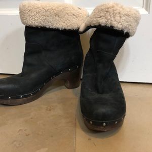 Ugg heeled boots